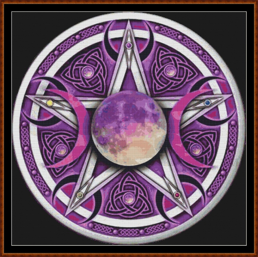 Triple Moon Pentagram